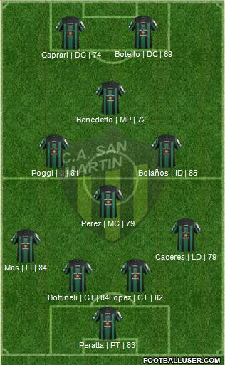 San Martín de San Juan Formation 2013