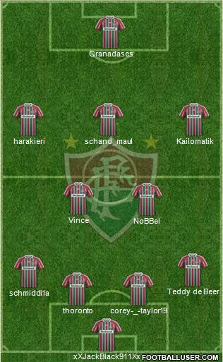 Fluminense FC Formation 2013