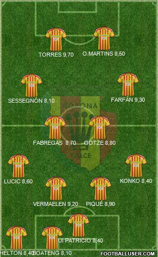 Korona Kielce Formation 2013