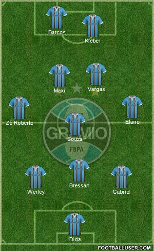 Grêmio FBPA Formation 2013