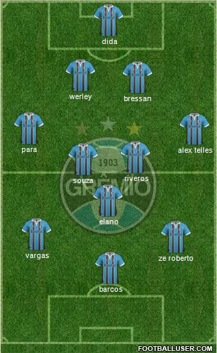 Grêmio FBPA Formation 2013