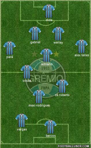 Grêmio FBPA Formation 2013