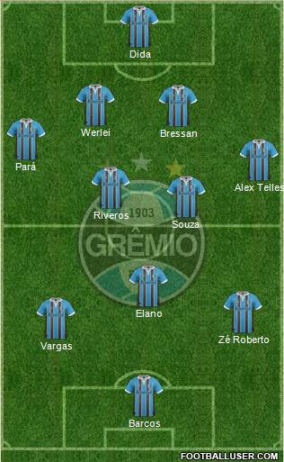 Grêmio FBPA Formation 2013