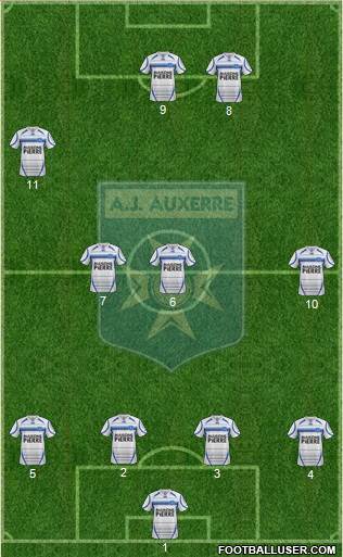 A.J. Auxerre Formation 2013