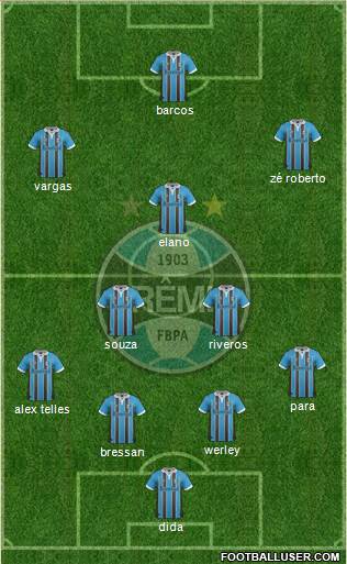 Grêmio FBPA Formation 2013