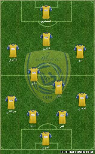 Al-Nassr (KSA) Formation 2013