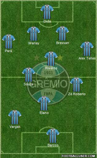 Grêmio FBPA Formation 2013