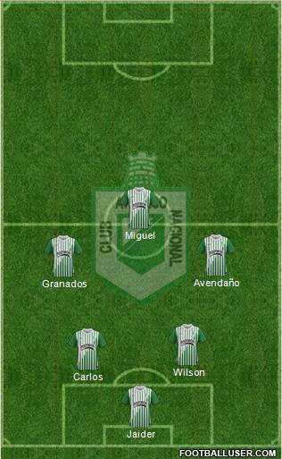 CDC Atlético Nacional Formation 2013