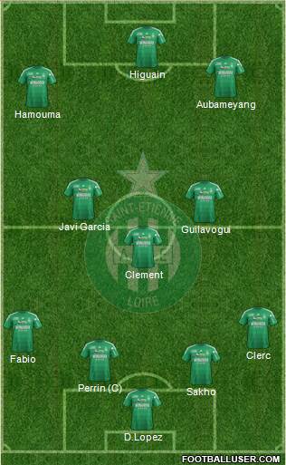 A.S. Saint-Etienne Formation 2013