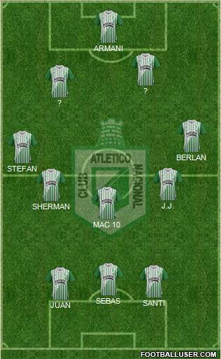 CDC Atlético Nacional Formation 2013