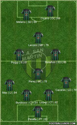 San Martín de San Juan Formation 2013