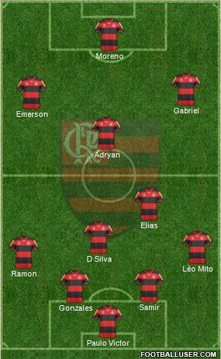 CR Flamengo Formation 2013