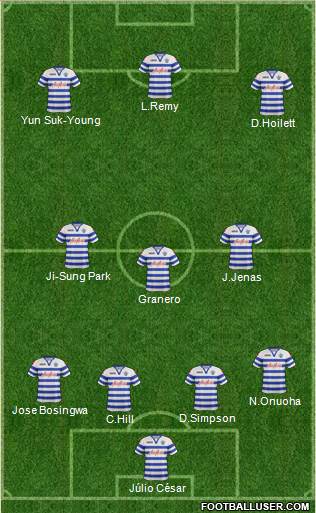 Queens Park Rangers Formation 2013