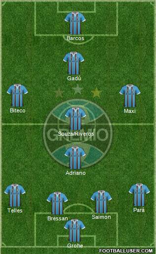 Grêmio FBPA Formation 2013