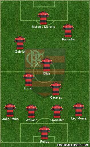 CR Flamengo Formation 2013