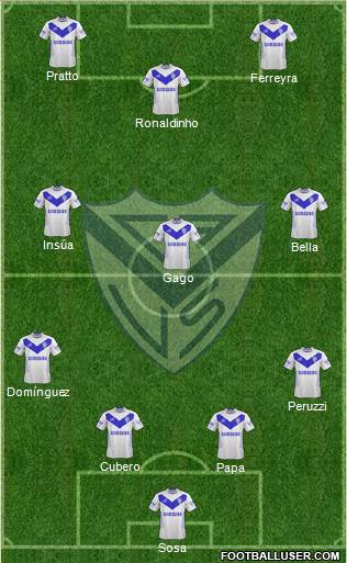 Vélez Sarsfield Formation 2013