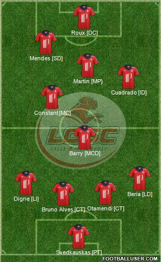 LOSC Lille Métropole Formation 2013