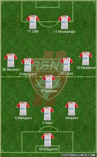 A.S. Nancy Lorraine Formation 2013