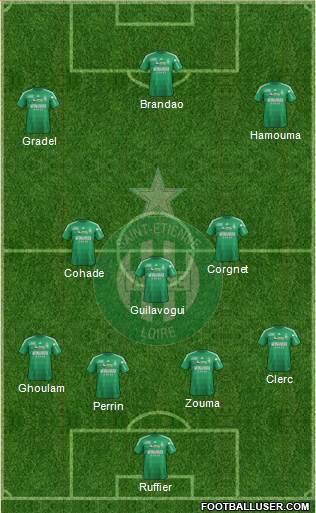 A.S. Saint-Etienne Formation 2013