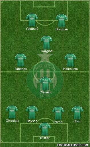 A.S. Saint-Etienne Formation 2013