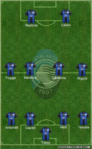 Atalanta Formation 2013