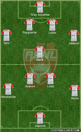 A.S. Nancy Lorraine Formation 2013