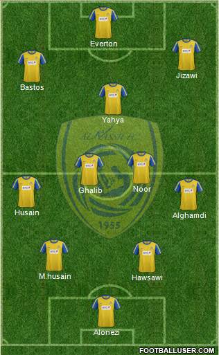 Al-Nassr (KSA) Formation 2013