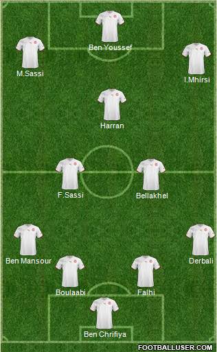 Tunisia Formation 2013