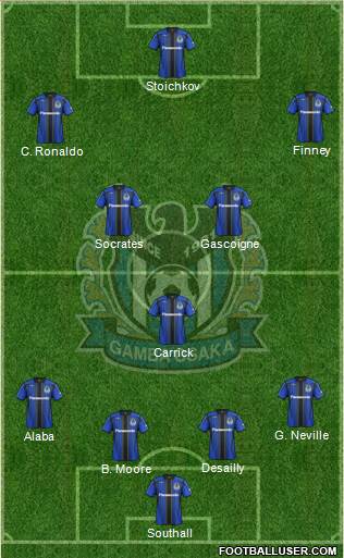 Gamba Osaka Formation 2013