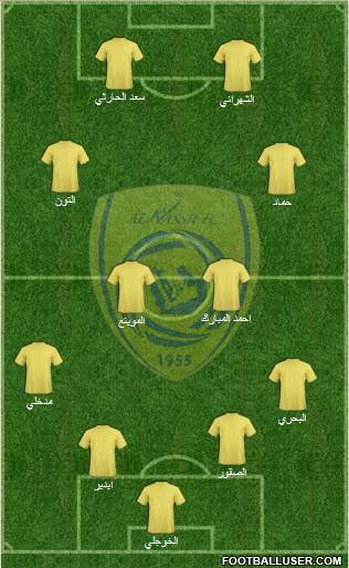 Al-Nassr (KSA) Formation 2013