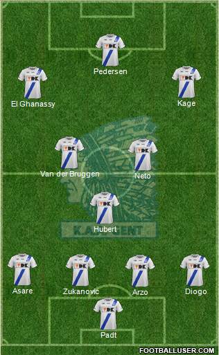 KAA Gent Formation 2013