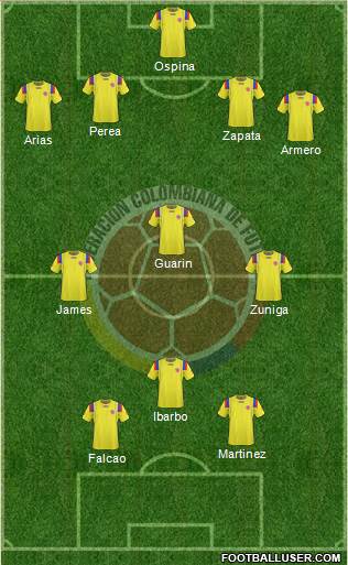 Colombia Formation 2013