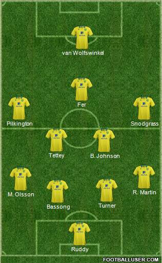 Norwich City Formation 2013