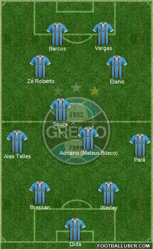 Grêmio FBPA Formation 2013