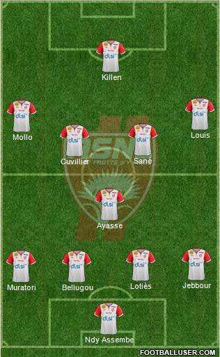 A.S. Nancy Lorraine Formation 2013