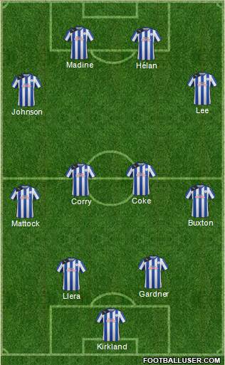 Sheffield Wednesday Formation 2013