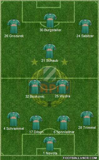 SK Rapid Wien Formation 2013