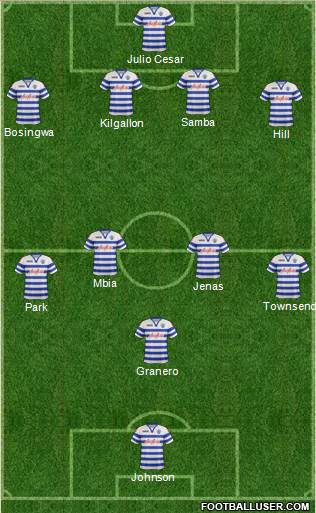 Queens Park Rangers Formation 2013