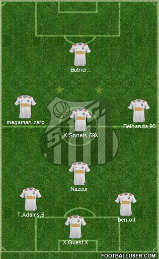 Santos FC Formation 2013