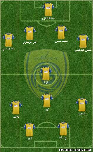 Al-Nassr (KSA) Formation 2013