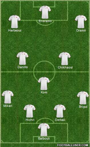 Tunisia Formation 2013