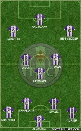 Toulouse Football Club Formation 2013