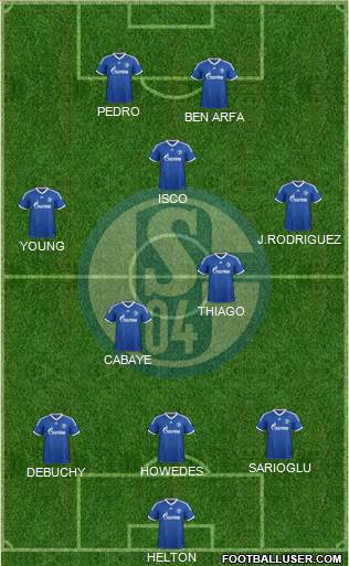 FC Schalke 04 Formation 2013