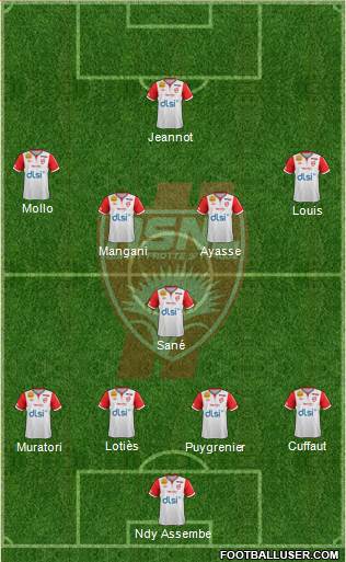 A.S. Nancy Lorraine Formation 2013