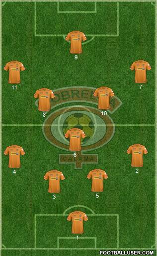 CD Cobreloa S.A.D.P. Formation 2013