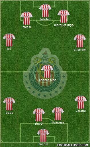 Club Guadalajara Formation 2013