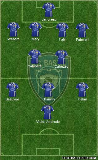 Sporting Club Bastia Formation 2013