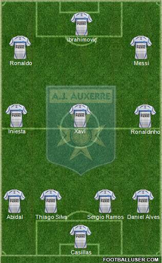 A.J. Auxerre Formation 2013