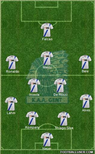 KAA Gent Formation 2013