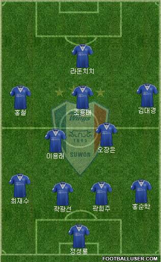 Suwon Samsung Blue Wings Formation 2013